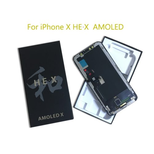 AMOLED Hard OLED Screen for iPhone X Display HEX HE X Touch Screen Assembly Replacement Repair Part LCD