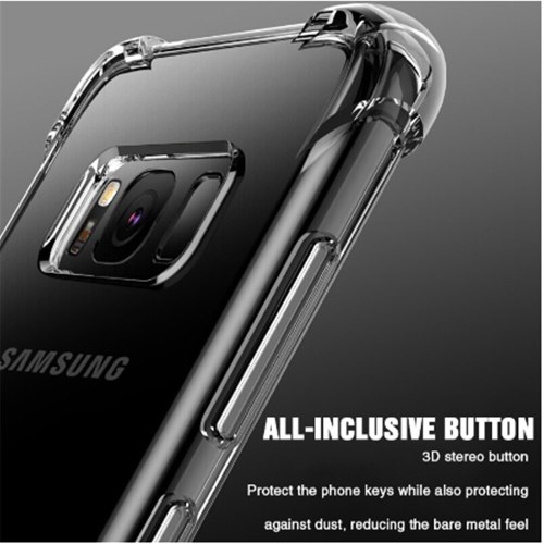 Shockproof Phone Case for Samsung Galaxy S20 Ultra S10e S9 S8 Plus Soft TPU Clear Cover on for Samsung A50 Case Note 10 9 8 Case