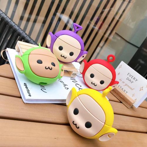 3D Cartoon Teletubbies Bluetooth Wireless Silicone Case for Apple Airpods PRO 3 Charging Headphone Case