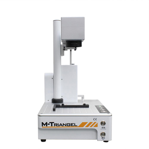 M-Triangel Fiber Laser Auto Focus Engraving Machine for Phone 8-13 Pro Max X XS XSMAX 8 8P 11 12 13 Mini Pro Max Rear Glass Remove Laser Separating Machine