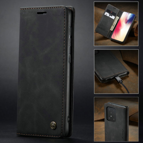 Caseme Flip Wallet Card Slot Case For Samsung Galaxy S20 Ultra S10 S9 S8 Note 20 10 Retro Leather Cover For Samsung A10S A20E A41 A50 A70 A51 A71 Case