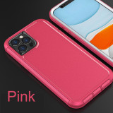 For iPhone 6S 7 8 Plus XS XR MAX 11 12 Pro Case Three-in-one anti-drop Mobile phone case