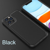 For iPhone 6S 7 8 Plus XS XR MAX 11 12 Pro Case Three-in-one anti-drop Mobile phone case