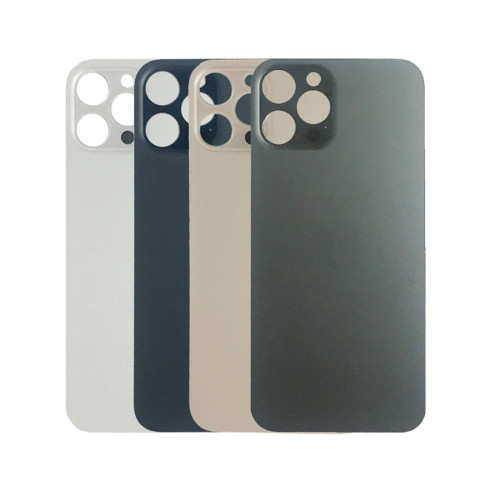 For iPhone 12 Pro Back Glass Cover Replacement Big Camera Hole
