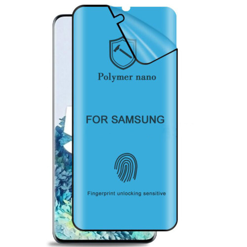 Full Glue Soft Polymer Nano Ceramics Protective Film for Samsung Galaxy S20 S10 Note 10 20 S8 S9 Plus Ceramic Screen Protector