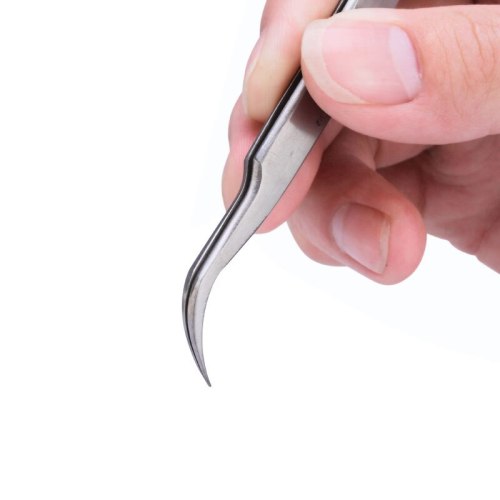 ST-15 Vetus Stainless Steel Precision Tweezers Curved Tip Precision Forceps Mible Phone DIY Repair Hand Tools Set