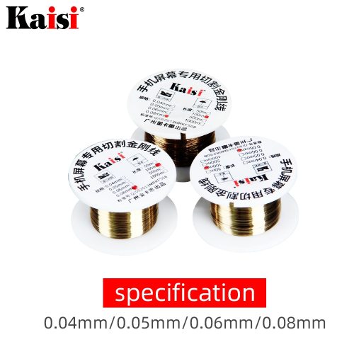 Kaisi 0.04/0.05/0.06/0.08mm Cutting Line LCD Screen Separation Mobile Phone Repair Tools