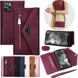 Messenger Bag W/Two Ropes Wallet Case For iPhone 6 6S 7 8 Plus X XS Max XR 11 Pro Max SE 2020 Brand New Case Cover