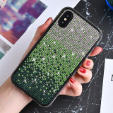 Gradient Diamond Glitter Bling Case For iPhone 11 Pro Max 12 Mini Rhinestone Cover For Women Girl For iPhone X XS Max Case