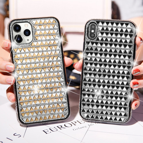 Crystal Rhinestones Bling Case For iPhone X XS Max Back Cover Girl Diamond Case For iPhone 12Mini 12 Pro Max