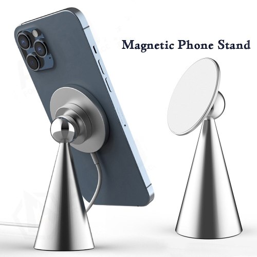 Desktop charging pad for iPhone 12 Magnetic mobile phone holder Magnetic wireless charger for iPhone 12 Pro Max mini