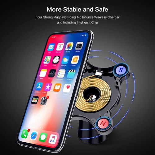 New magnetic car charger wireless high speed charging stand for iPhone 12 Pro 12mini Pro Max