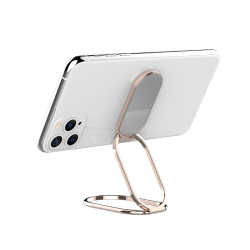Magnetic safe mobile phone holder suitable for iphone12 Samsung lazy folding portable tablet metal holder