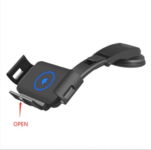 For iphone12 smart new car wireless charger Folding screen auto clip phone holder