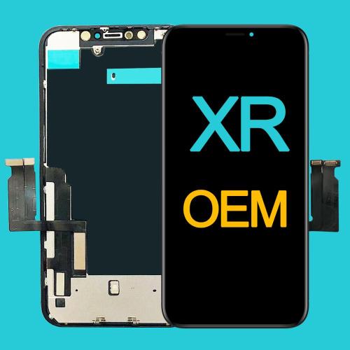 Factory Wholesale OEM New Lcd for iPhone XR Display Screen Touch With Metal Factory Display For iPhone XR Lcd touch Screen