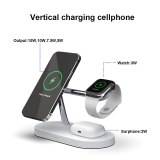 3 in 1 Magnetic Wireless Chargers 15W Fast Charging Station for Magsafe iPhone 12 pro Max Charger for Airpods pro Apple Watch