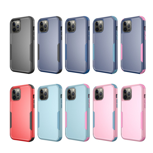 3 in 1 Hybrid PC TPU Phone Case For iPhone 11 Pro XS Max XR 7 8 6s 6 Plus Cases Shockproof Bumper Cover