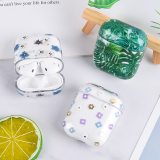 Transparent Earphone PC Protective Case For Apple AirPods 2 1 Case Flower Clear Hard Plastic Wireless Bluetooth Earphone Cases Fashion