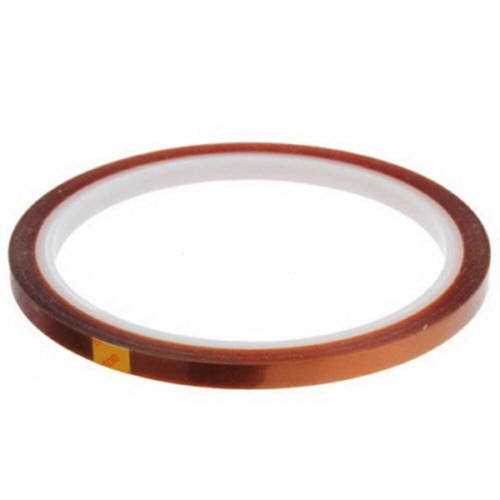 Kaisi 1PCS 33m Heat Resistant Polyimide Tape High Temperature Adhesive Insulation Tape for BGA Electronic Repair PCB SMT