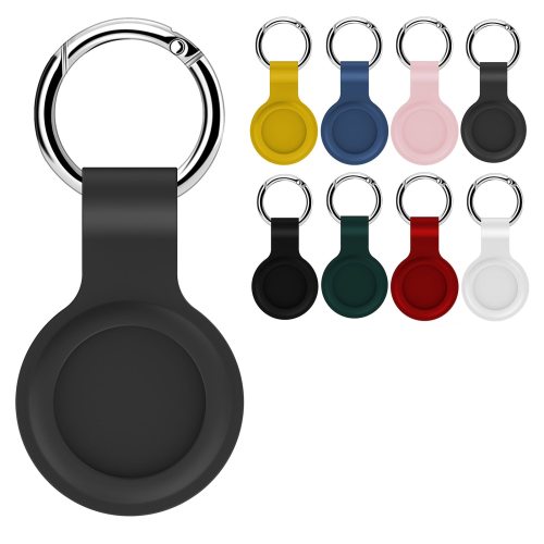 Silicone case For Apple Airtags Liquid Protective Sleeve Apple Locator Tracker Anti-lost Device Keychain Protective Sleeve Hot