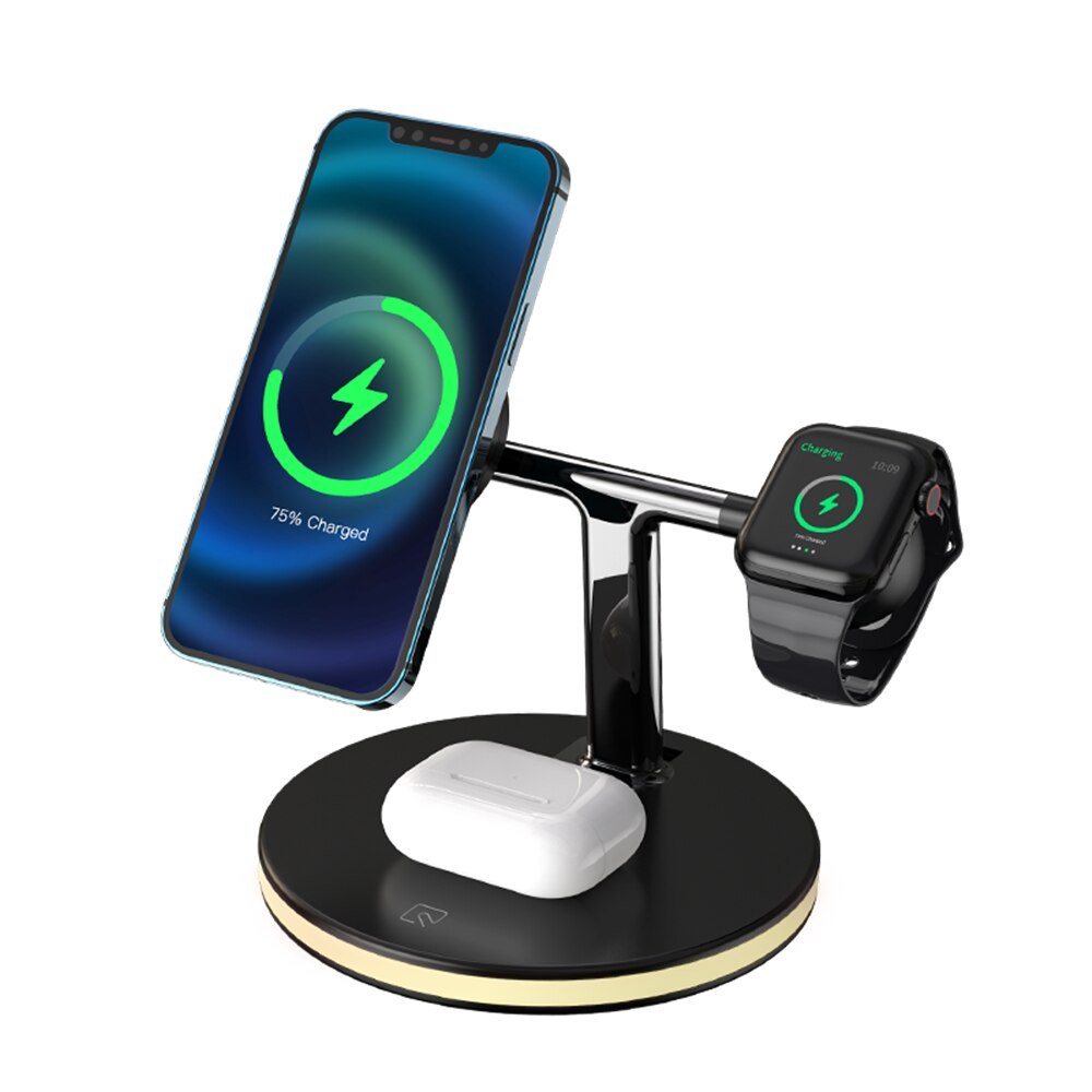 3 In 1 15W Wireless Charger For Magsafe IPhone 12 Pro Max Fast