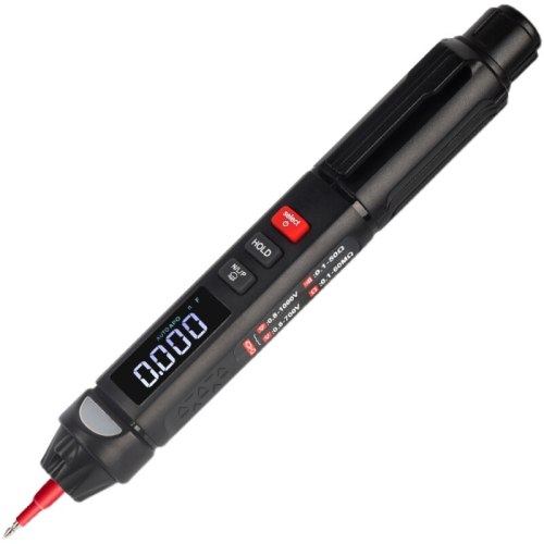 MECHANIC DM5 Multimeter Automatic Range Intelligent Pen Type Anti-Burn Phase Sequence Detection With Flashlight Lighting Tool