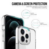 Bumper High Hardness Acrylic Clear Phone Case For iPhone 14 13 Pro Max 12 11 Space Transparent Cover