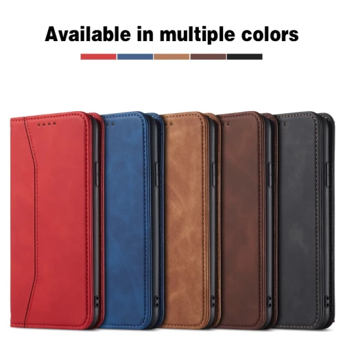 Leather Flip Case For iPhone 14 13 11 12 Mini Pro Max 6 6s 7 8 SE 2020 PLUS X XS XR Luxury Wallet Cards Stand Phone Bags Cover