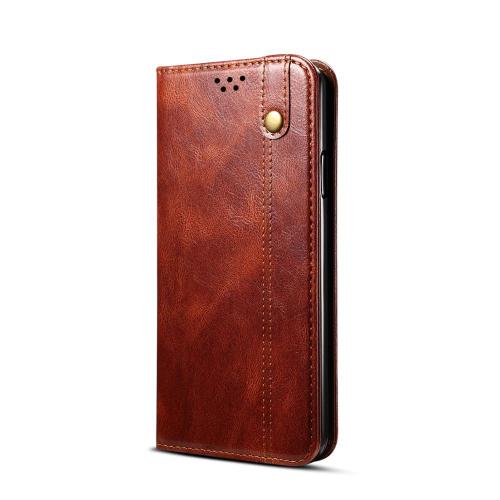 Oily skin Retro PU Leather Case For iPhone 14 13 12 11 XS Pro Max Flip Cover For Iphone x xr se 8 7 Plus 2020 Wallet Case