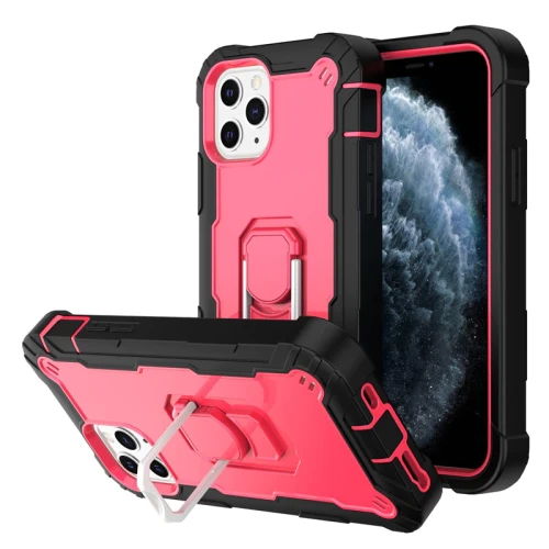 Armor Shockproof Phone Case For iPhone 13 11 12 Pro Max 7 8 Plus X XR XS Max 12 13 Mini 11Pro Ring Stand Holder Back Cover