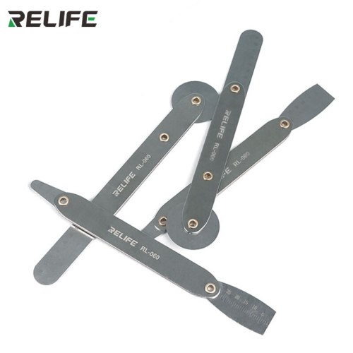 RELIFE RL-060 Disassembly Set Ultra-thin 1.0mm Thickness Metric Feeler Range Finder for iPhone Android Edge Remove Repair Tools