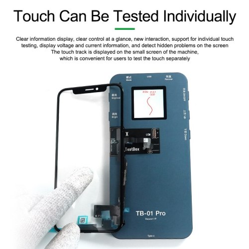 RELIFE TB-01 Pro Screen Display Tester 3D Touch Original Color Board LCD Programmer for iPhone 6S 6P-12ProMax/Mini