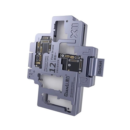QIANLI 4 in 1 Motherboard Layered Test Frame for iphone 12 12pro max 12mini mainboard test fixture for iphone repair tools