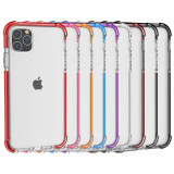 Anti-knock Four Corners Shockproof Cell Phone Case Acrylic material For iPhone 14 13 11 12 Pro Max 11 12  Pro 7 8 Plus XR X XS Max SE 2020 Soft TPU Back Cover Bumper