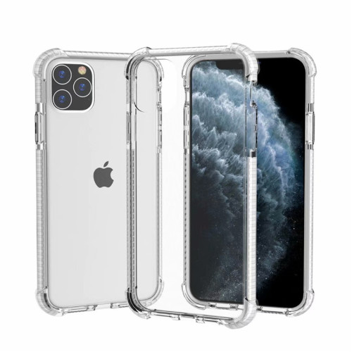 Anti-knock Four Corners Shockproof Cell Phone Case Acrylic material For iPhone 14 13 11 12 Pro Max 11 12  Pro 7 8 Plus XR X XS Max SE 2020 Soft TPU Back Cover Bumper