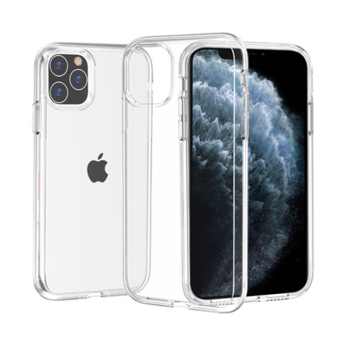 High Quality Phone Case For iPhone 11 Pro Max 14 13 12 Mini XS X 7 8 Plus Transparent Shockproof Clear Acrylic Cover Accessories