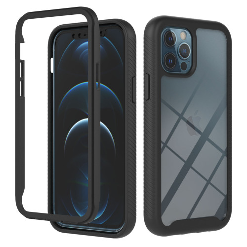 Armor Shockproof Hybrid Phone Case For iPhone 13 12 11 Pro Max 12Mini XR XS Max X 7 8 Plus Double layer Bumper Transparent PC Cover