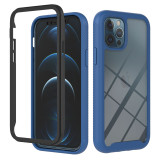 Armor Shockproof Hybrid Phone Case For iPhone 14 13 12 11 Pro Max 12Mini XR XS Max X 7 8 Plus Double layer Bumper Transparent PC Cover
