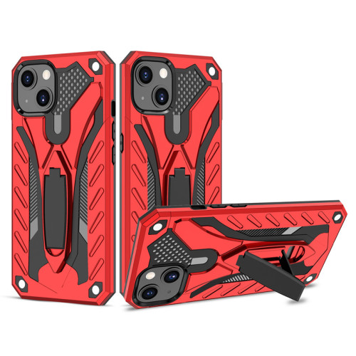 Armor Bracket Rugged Stand Phone Case For iPhone 11 12 13Pro Max 11 Pro X XS Max XR 7 8 Plus Shockproof Heavy Duty Protection Cover