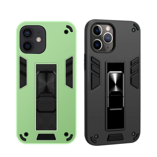 Shockproof Armor Kickstand Phone Case For iPhone 13 12 11Pro Max XS Max XR X 7 8 Plus 12Pro Magnetic Bracket Rugged Bumper Cover
