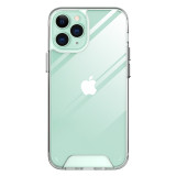 Transparent Phone Case For iPhone 14 13 12 Pro 11 Pro Max XR XS Max X 8 7 Plus Soft Silicone Edge Hard PC Anti-Shock Back Cover