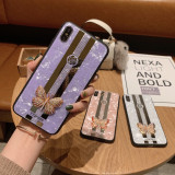 Luxury Rhinestone Fashion 3D butterfly Phone Case For  iPhone 14 13 12 11 Pro Mini  XR X XS Max 7 8 Plus 6 6s Cover