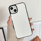 Luxury Crocodile Pattern Phone Case for  iPhone 14 13 11 12 Pro Max XR X XS MAX Mini 7 8 Plus Silicone Shockproof Cover