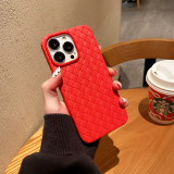 Fashion Weave Phone Case for iPhone 114 Pro Max 11 12 13 Pro X XS XR 8 7 Plus SE 2020 The Radiating Cases Soft Silicone Cover