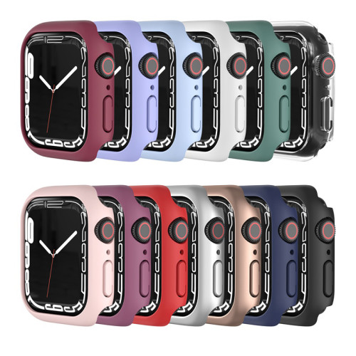 Protective Cover for Apple Watch 41mm 45mm 38mm 40mm 42mm 44mm Watch Case Frame Compatible for iWatch Series7 6 5 4 3 2 1 SE