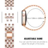 Diamond strap for Apple watch band 40mm 41mm 38mm 45mm 44mm 42mm 38mm Metal watchband for iWatch Serie 3 4 5 6 se 7 bracelet