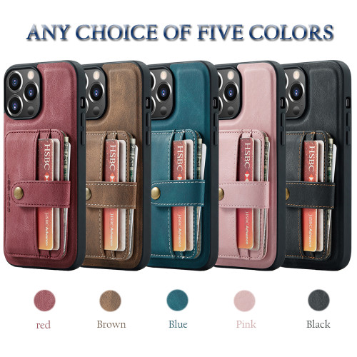 Wallet Card Slots Case for Samsung Galaxy S22 S20 S21 FE Note 20 Ultra 10 9 8 Plus Strong Magnetic Shockproof Protective Cover