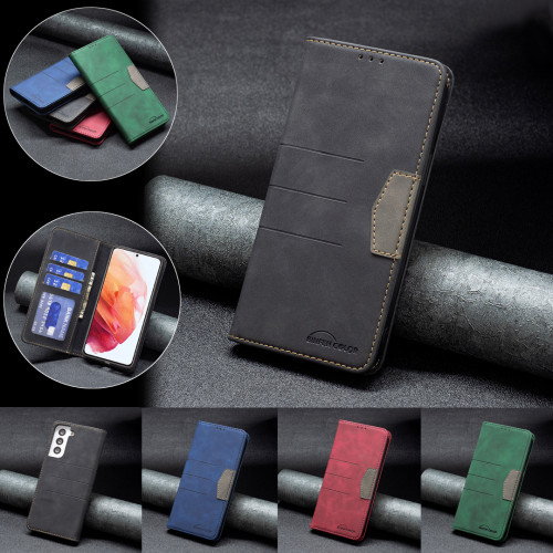 Luxury Magnetic Flip Wallet Case for Samsung Galaxy S22 Plus S21 Ultra S20 Lite S20FE Leather Card Phone Cover