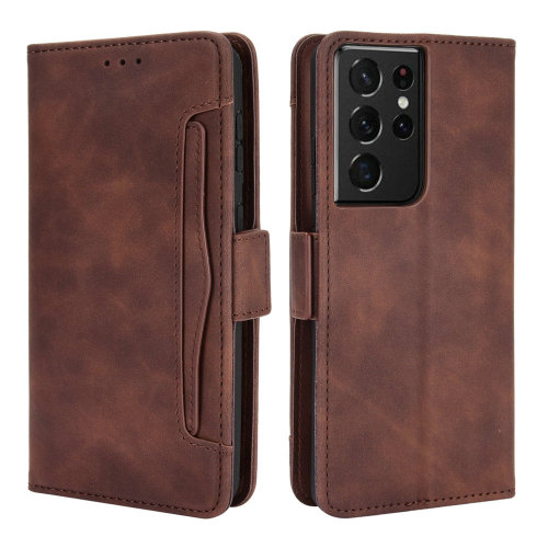 S21 S22 Ultra 5G Flip Case Removable Card Leather Cover for Samsung Galaxy S22 Plus Case Samsung S21 FE Wallet Case