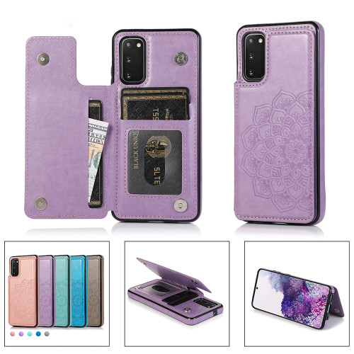Leather Case for Samsung Galaxy S21 S20 FE S10 S9 S8 Note 8 9 10 20 Ultra Plus S7 Magnetic Card Slot Wallet Phone Bags Cover